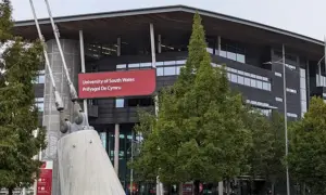 The USW campus in Usk Way, Newport