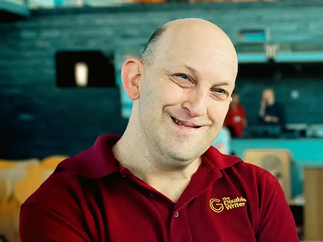 Gavin Clifton has been nominated for the Communication Matters AAC Awards 2025