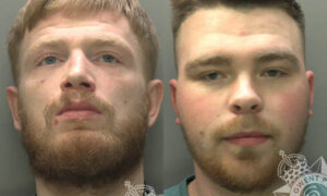 Lloyd Davies, left, and Callum Pascoe