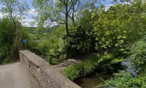 The Monmouthshire and Brecon Canal Between Risca and Rogerstone, pictured in June 2025