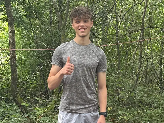 Oliver Edmunds is launching his own fitness brand after finishing college