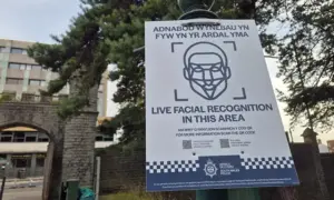 Facial recognition cameras are in use in Cardiff