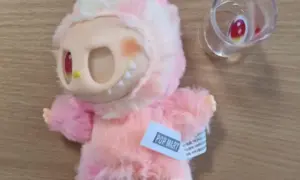 One of the fake Labubu dolls seized by the council