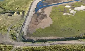 A recent picture of Rhaslas Pond