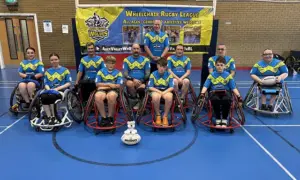 Aber Valley Wolves launched its wheelchair rugby league section in March 2025