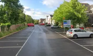 The car park at Blackwood High Street