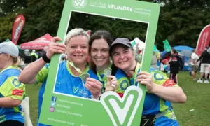 This year's Castle 2 Castle event has raised more than £100,000 for Velindre