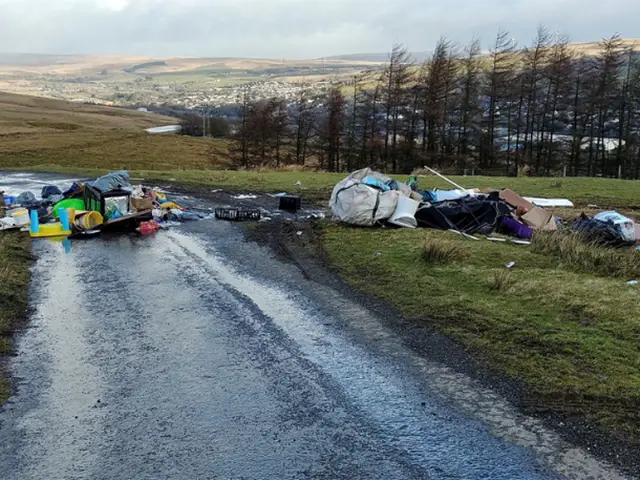 A PSPO has been reintroduced to combat fly-tipping on Cefn Brithdir