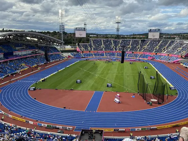 Birmingham's Alexander Stadium during the 2022 Commonwealth Games