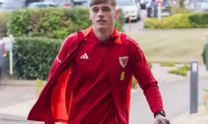 Dylan Lawlor makes his Wales debut against Kazakhstan