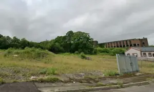 General view of the proposed development site at Winding Wheel Lane, Penallta, pictured in June 2025