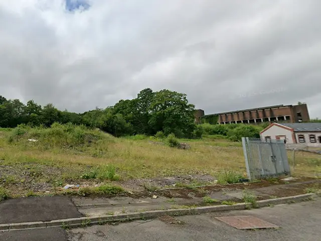 General view of the proposed development site at Winding Wheel Lane, Penallta, pictured in June 2025