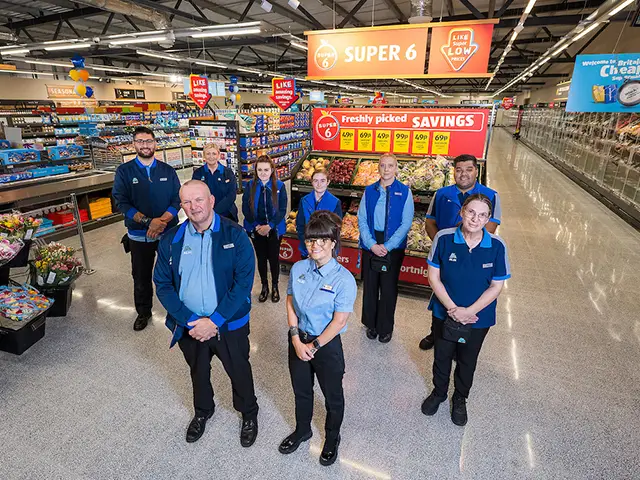28 people have been employed at the new Aldi so far