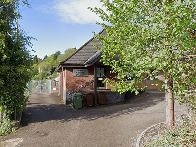 The North Celynen Practice branch on Ashfield Road, Newbridge, pictured in May 2021