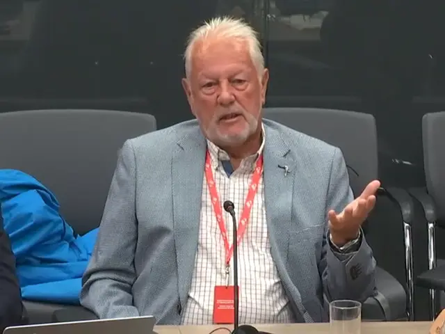 Peter Larwood, from the Welsh Cladiators campaign