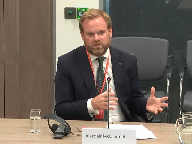 Alasdair McDiarmid, assistant general-secretary of the Community union
