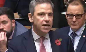Caerphilly MP Chris Evans speaking in the UK Parliament