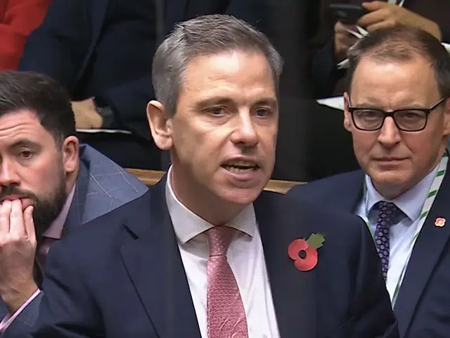 Caerphilly MP Chris Evans speaking in the UK Parliament