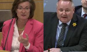 First Minister Eluned Morgan and Welsh Conservative group leader Darren Millar