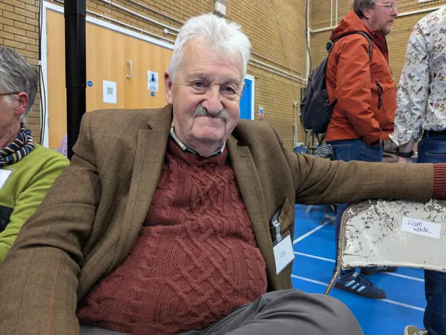 Green Party candidate Gareth Hughes