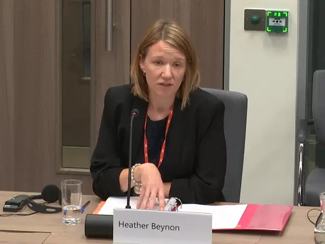 Finance director Heather Beynon