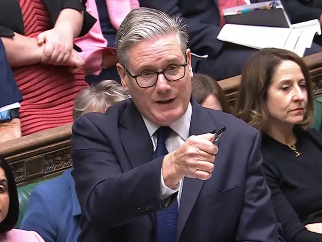 Prime Minister Sir Keir Starmer responding to Liz Saville-Roberts' question