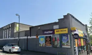 Premier Stores in Bedwlwyn Road, Ystrad Mynach, pictured in June 2025