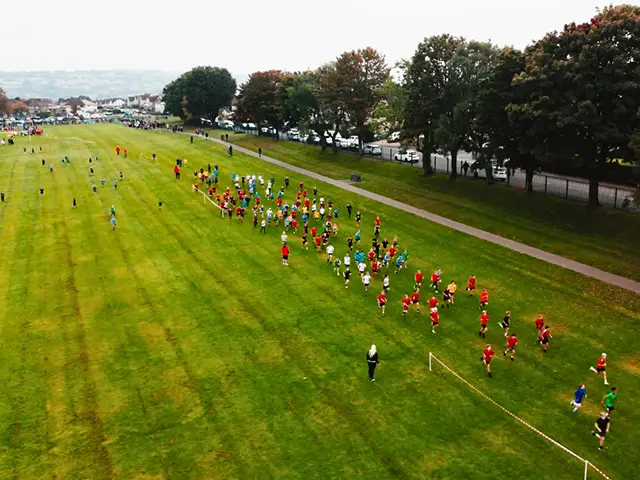 More than 1,200 pupils took part in Sport Caerphilly's Primary Schools Cross Country event this year