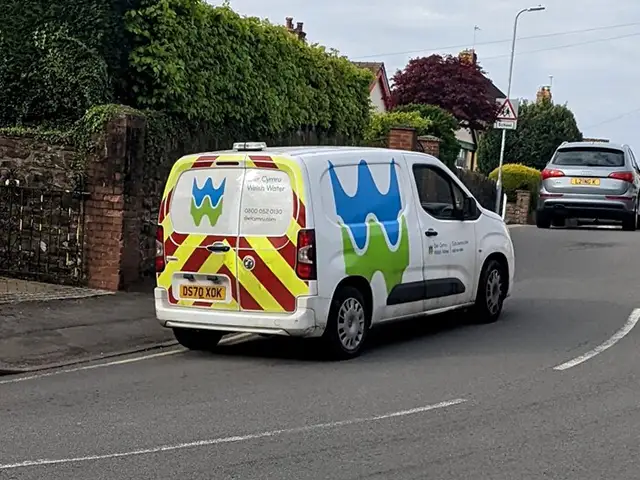 A Welsh Water van