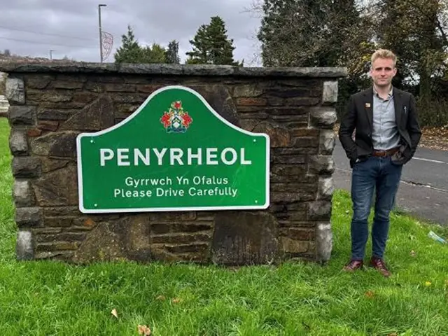 Plaid Cymru candidate Aneurin Minton