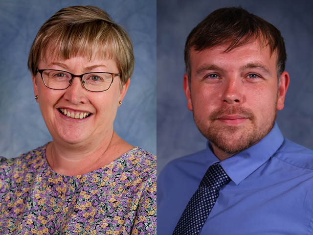 Council deputy leaders Carol Andrews and Shayne Cook