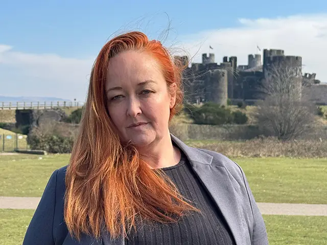 Cllr Charlotte Bishop is the new leader of Caerphilly Council's Plaid Cymru group