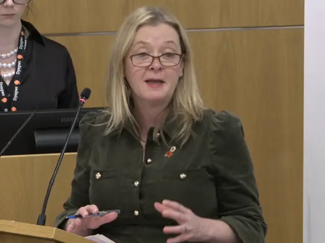 Housing and local government secretary Jayne Bryant