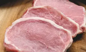 pork meat stock image