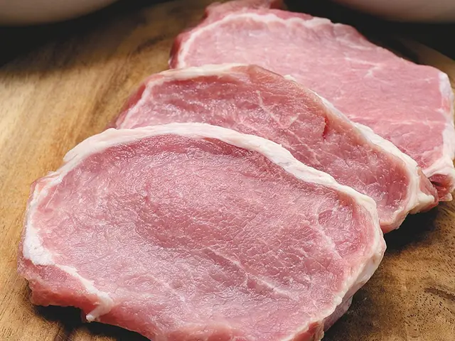 pork meat stock image