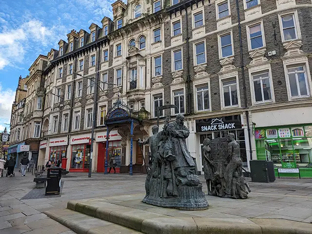 The Westgate Hotel in Newport, pictured in January 2024