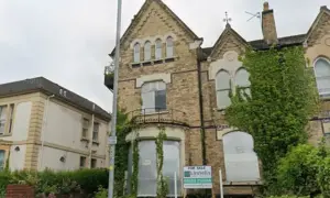 13 Clytha Square, Newport, pictured in June 2025