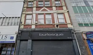 16-18 Cambrian Road (centre), Newport, pictured in July 2024