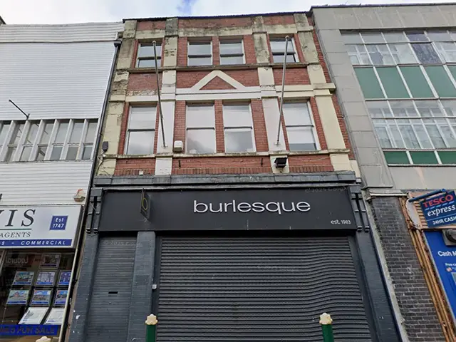 16-18 Cambrian Road (centre), Newport, pictured in July 2024