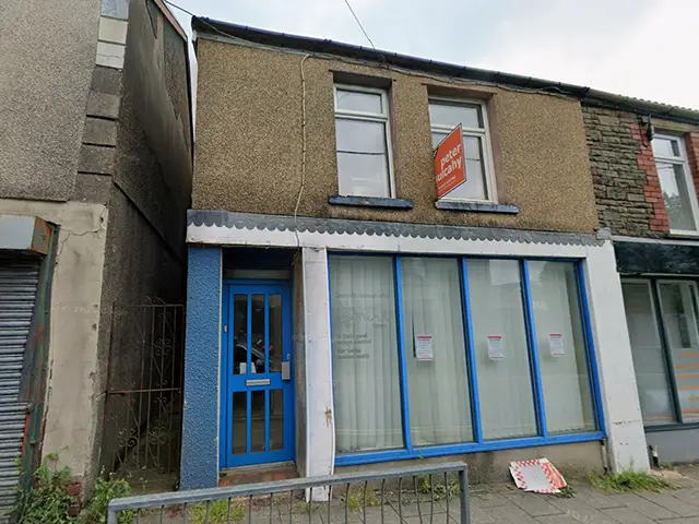 36 Penallta Road, Ystrad Mynach, pictured in June 2025