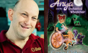 Gavin Clifton has released his latest book, Anya and the Enchanted Wheelchair