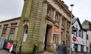The former bank in Pontypool has been unused for more than two years