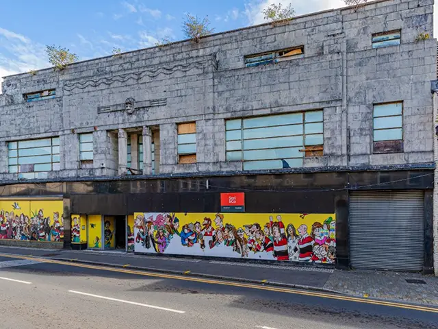 The former Co-op store in Pontypool