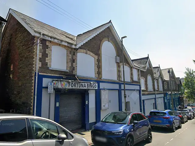 The proposed development site on Bedwlwyn Road, Ystrad Mynach, pictured in June 2025