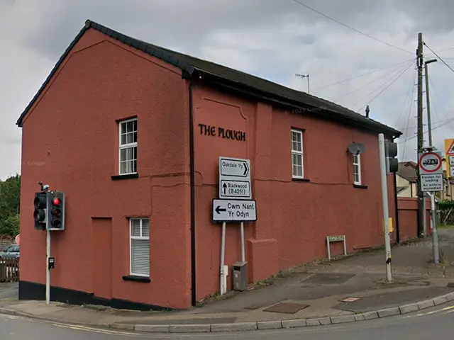 The Plough, Pontllanfraith, pictured in June 2025