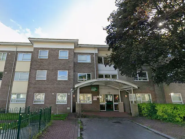 Tredegar Court, Risca, pictured in June 2025