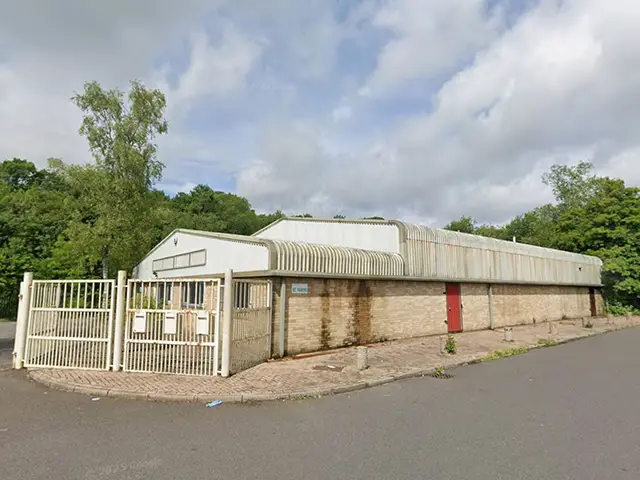 Unit 13, Penmaen Industrial Estate, Pontllanfraith, pictured in June 2025