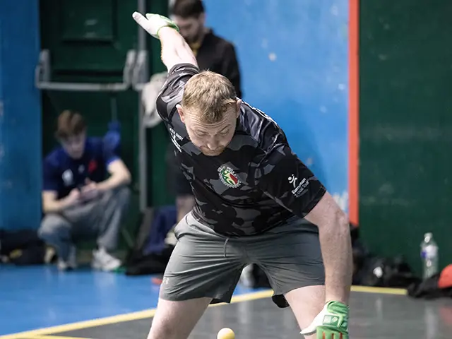 Joshua Thomas in action