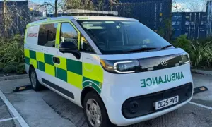 The Welsh Ambulance Service will be using new electric ambulances