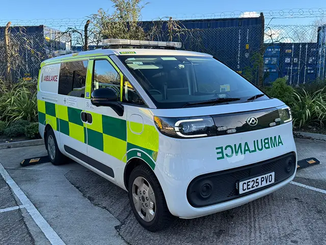 The Welsh Ambulance Service will be using new electric ambulances